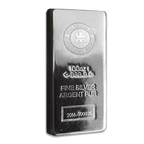 100 oz Silver Bar