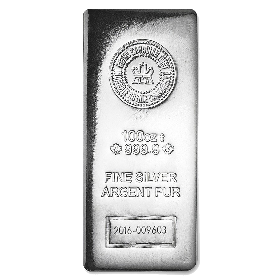 100 oz Silver Bar