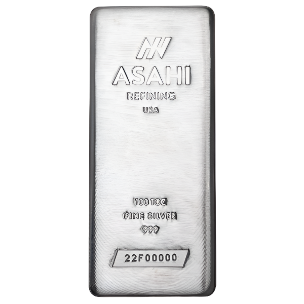 100 oz Silver Bar