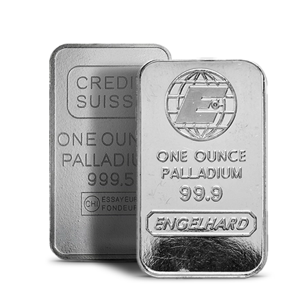 1 oz Palladium Bar