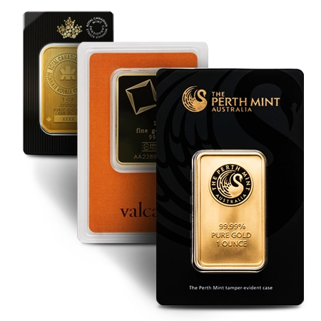 1 oz Gold Bar - LBMA Approved