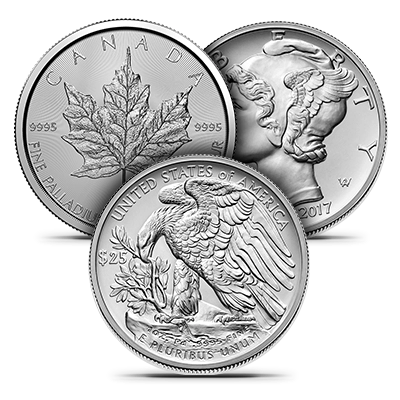 1 oz Palladium Coin (2026 or Random Year)