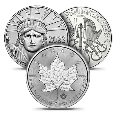 1 oz Platinum Coin (2026 or Random Year)