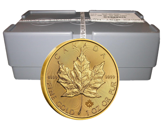 1 oz Canadian Maple Leaf Gold Coin - Royal Canadian Mint (2026 or Random Year)