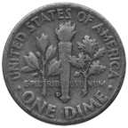 90% Pre-1965 U.S. Silver Dimes - $100 Face Value Bag