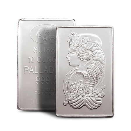10 oz Palladium Bar