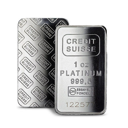 1 oz Platinum Bar
