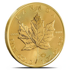 1 oz Canadian Maple Leaf Gold Coin - Royal Canadian Mint (2026 or Random Year)
