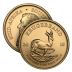 1 oz South African Krugerrand Gold Coin - South African Mint & Rand Refinery (2026 or Random Year)