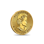 1/10 oz Canadian Maple Leaf Gold Coin - Royal Canadian Mint (2026 or Random Year)