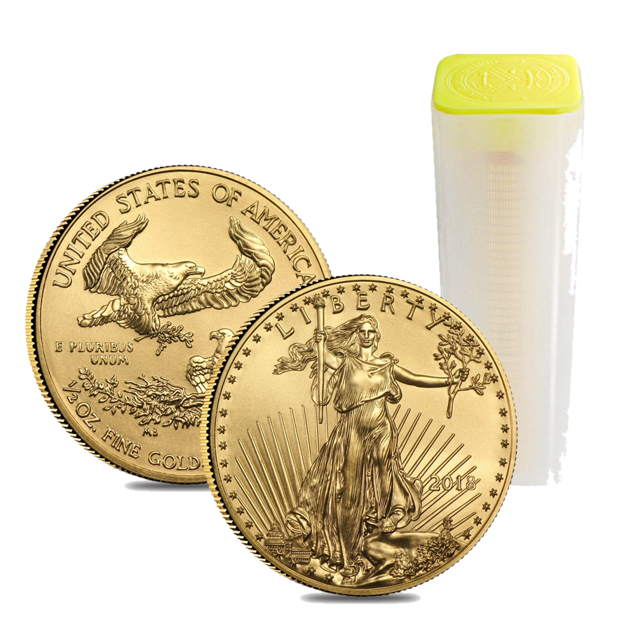 1/2 oz American Eagle Gold Coin - United States Mint (2026 or Random Year)