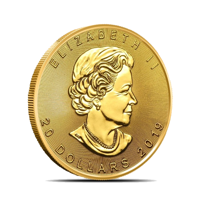 1/2 oz Canadian Maple Leaf Gold Coin - Royal Canadian Mint (2026 or Random Year)