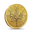 1/2 oz Canadian Maple Leaf Gold Coin - Royal Canadian Mint (2026 or Random Year)