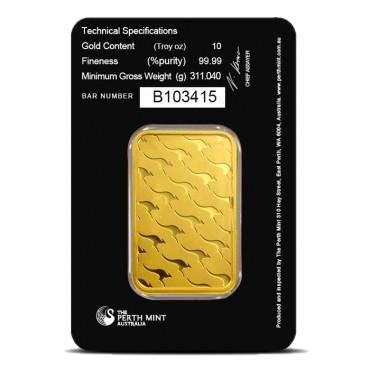 10 oz Gold Bar - LBMA Approved