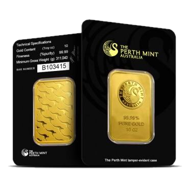 10 oz Gold Bar - LBMA Approved