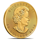 1 oz Canadian Maple Leaf Gold Coin - Royal Canadian Mint (2026 or Random Year)