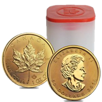 1 oz Canadian Maple Leaf Gold Coin - Royal Canadian Mint (2026 or Random Year)