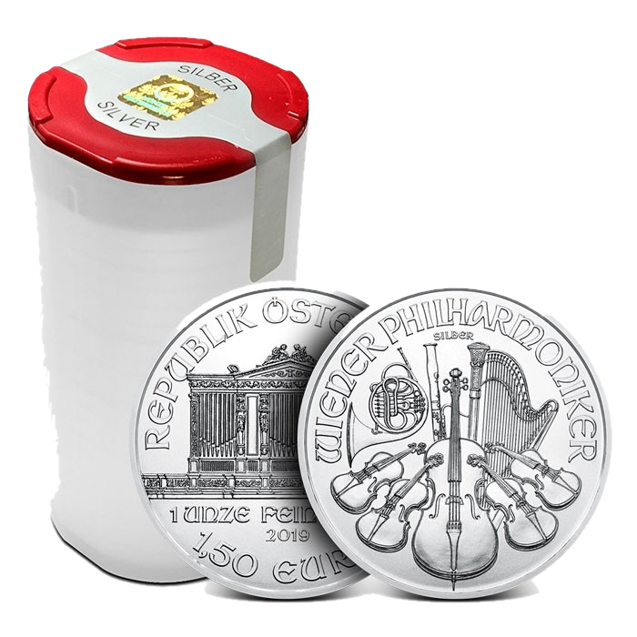 1 oz Austrian Philharmonic Silver Coin - Austrian Mint (2026 or Random Year)