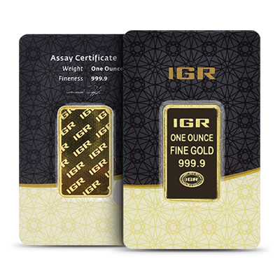 1 oz Gold Bar - LBMA Approved