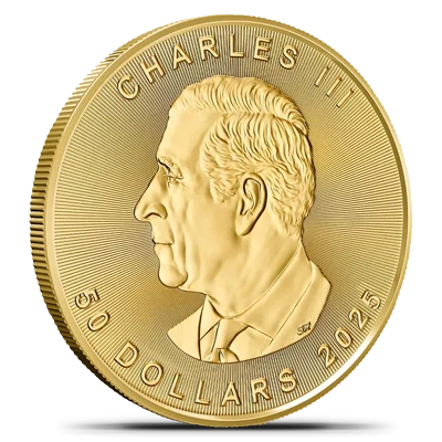 1 oz Canadian Maple Leaf Gold Coin - Royal Canadian Mint (2026 or Random Year)