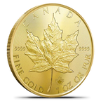 1 oz Canadian Maple Leaf Gold Coin - Royal Canadian Mint (2026 or Random Year)
