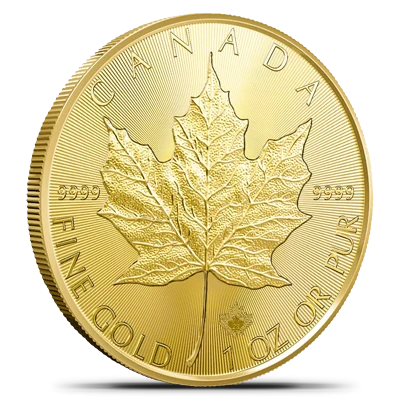 1 oz Canadian Maple Leaf Gold Coin - Royal Canadian Mint (2026 or Random Year)