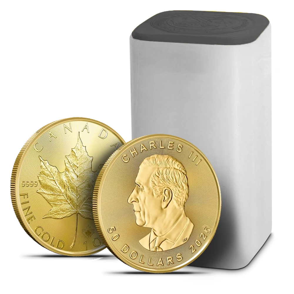 1 oz Canadian Maple Leaf Gold Coin - Royal Canadian Mint (2026 or Random Year)