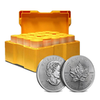 1 oz Canadian Maple Leaf Silver Coin - Royal Canadian Mint (2026 or Random Year)