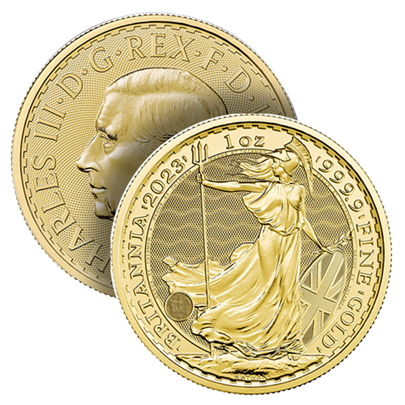 1 oz Great British Britannia Gold Coin - Royal Mint (2026 or Random Year)