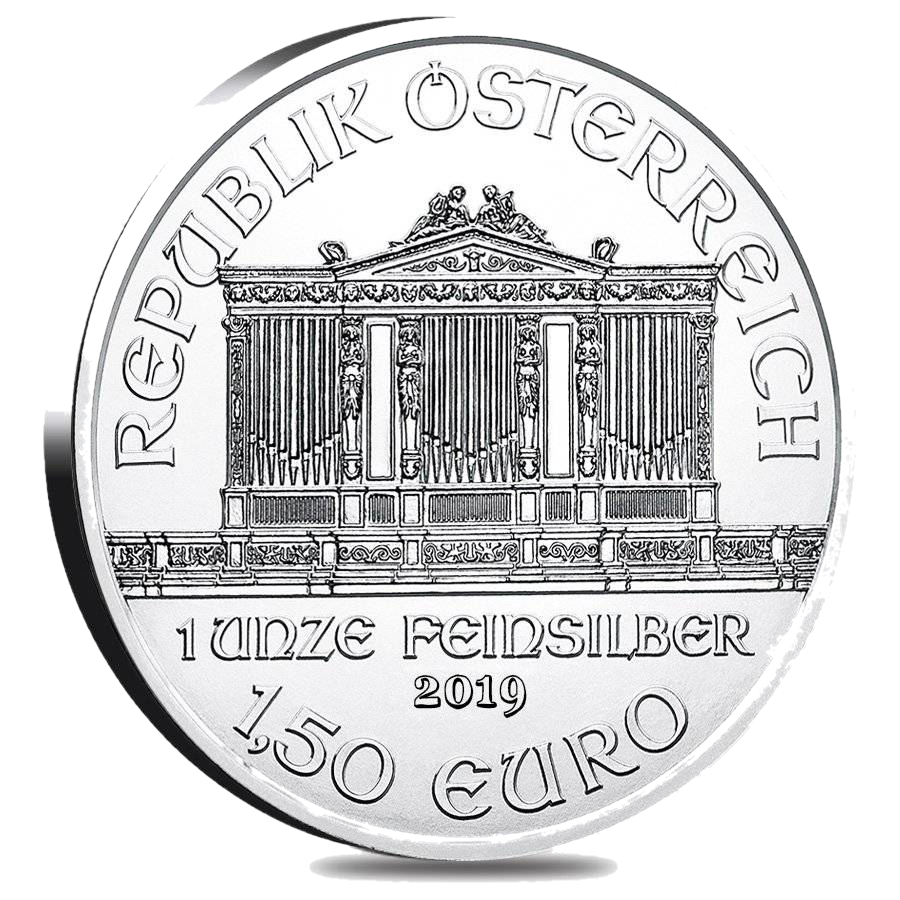 1 oz Austrian Philharmonic Silver Coin - Austrian Mint (2026 or Random Year)