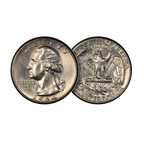 90% Pre-1965 U.S. Silver Quarters - $100 Face Value Bag